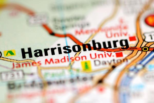 A shooting in Harrisonburg, Va., left eight people hospitalized Sunday.
